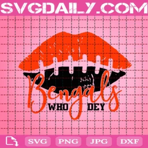 Bengals Who Dey Svg