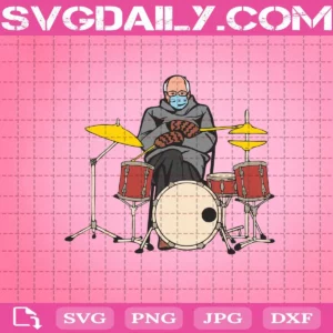 Bernie Drummer Svg
