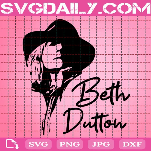 Beth Duttton Svg