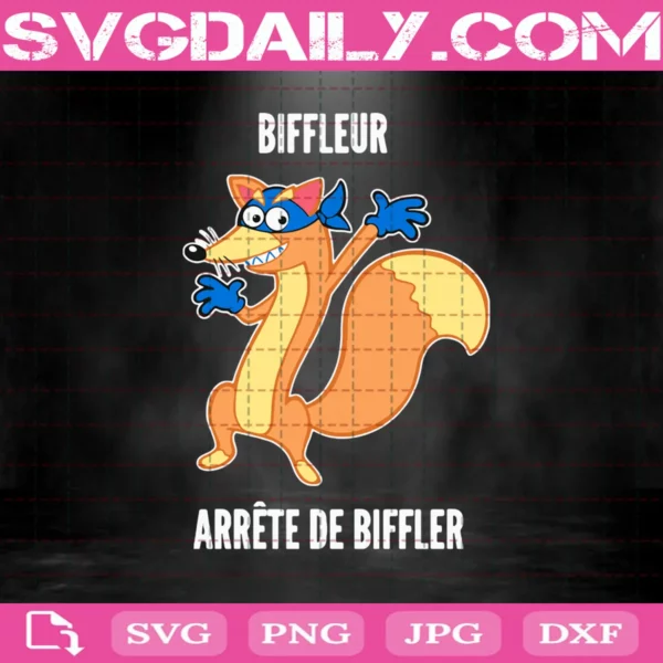 Biffleur Arrete De Biffler Svg
