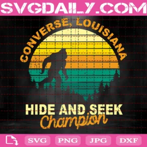 Bigfoot Converse Louisiana Hide And Seek Champion