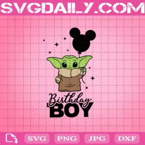 Birthday Boy Svg