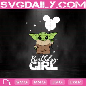 Birthday Girl Svg