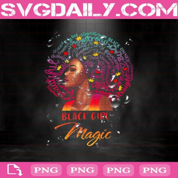 Black Girl Magic Png