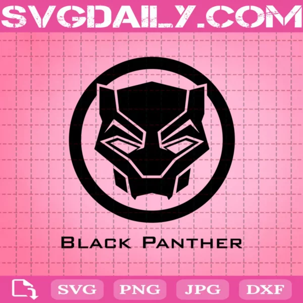 Black Panther Logo Svg