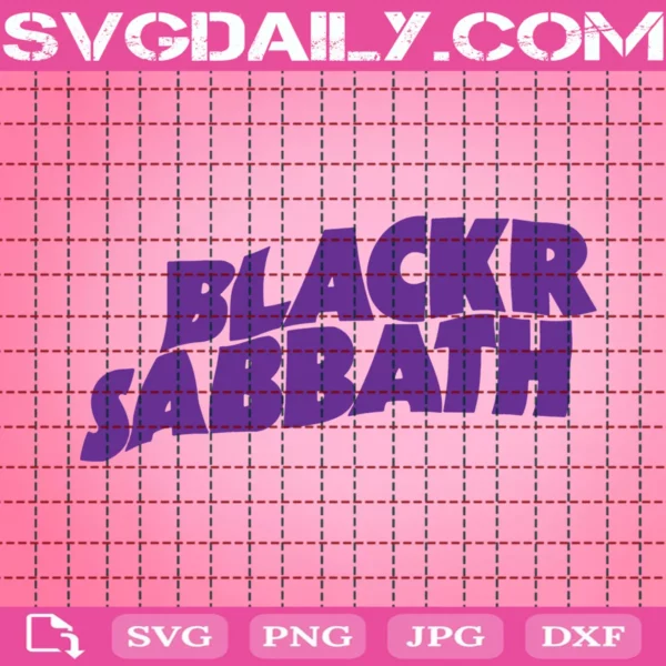 Black Sabbath Svg