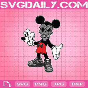 Black Sunday Mickey Svg