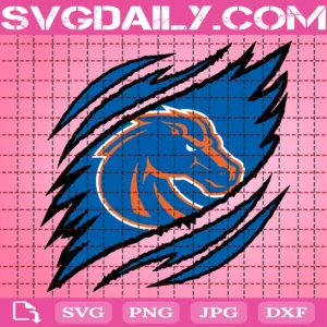 Boise State Broncos Claws Svg