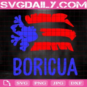 Boricua Svg, Coqui Boricua Svg