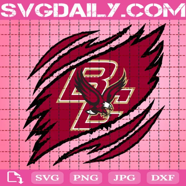 Boston College Eagles Claws Svg