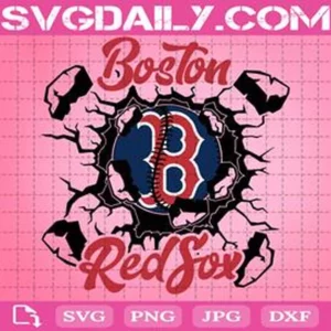 Boston Red Sox Svg