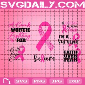 Breast Cancer Awareness Month Svg