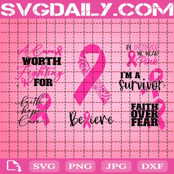 Breast Cancer Awareness Month Svg