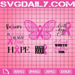 Breast Cancer Awareness Month Svg