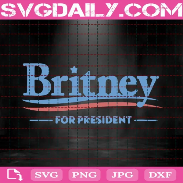 Britney For President Svg