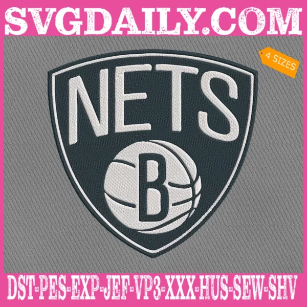 Brooklyn Nets Embroidery Machine