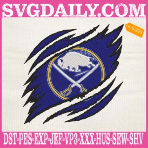 Buffalo Sabres Embroidery Design