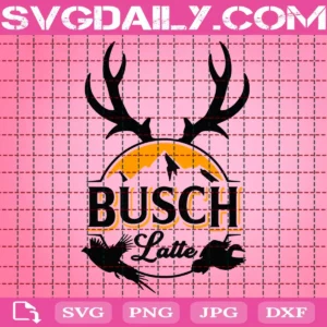 Busch Latte Svg, Busch Beer Logo Svg