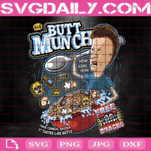 Butt Munch Svg, Beavis And Butthead Svg