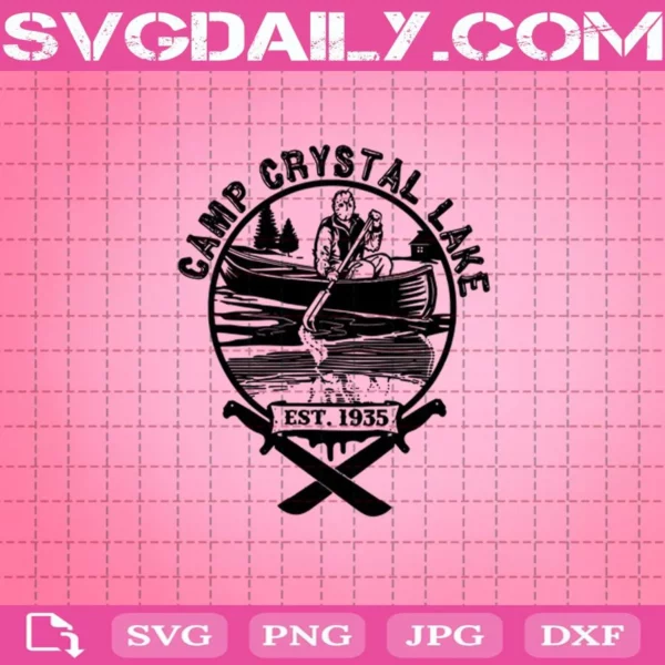 Camp Crystal Lake Svg
