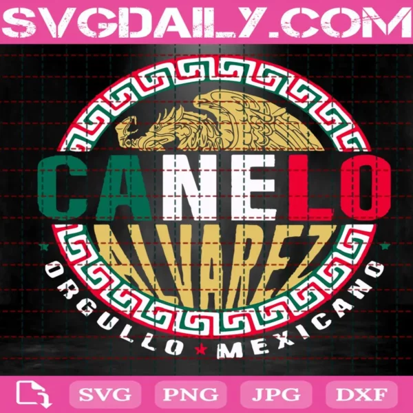 Canelo Orgullo Mexicano Svg