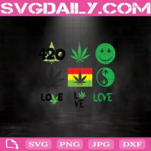Bundle Cannabis Svg