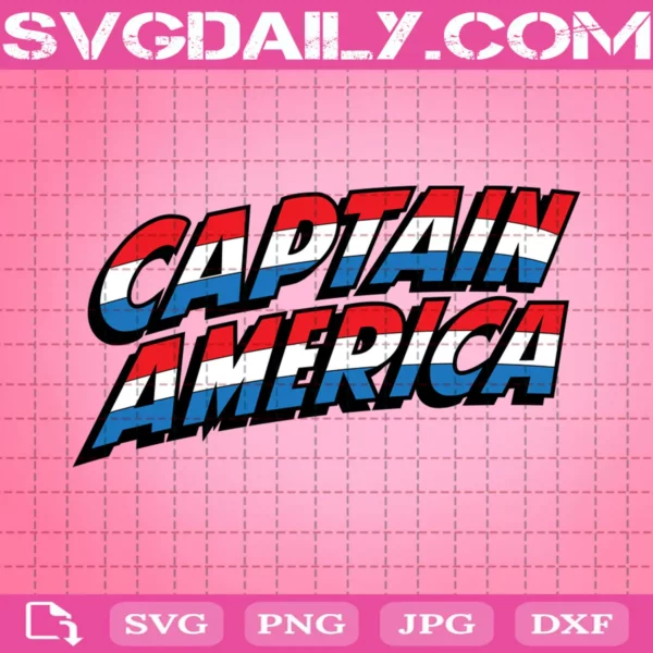 Captain America Svg
