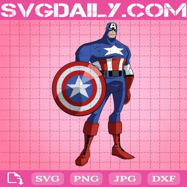 Captain Marvel Svg