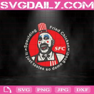 Captain Spaulding Svg
