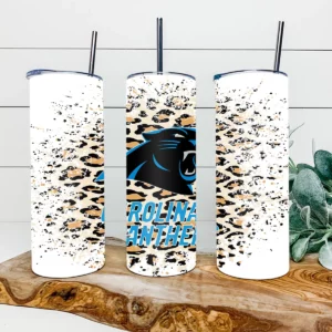 Carolina Panthers 20oz Skinny Tumbler