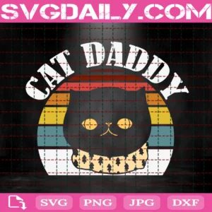 Cat Daddy Svg, Cat Svg