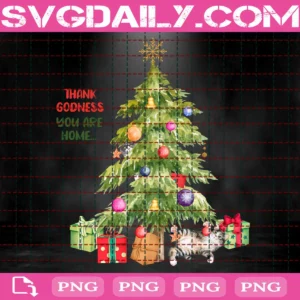 Cats Playing In Christmas Tree Png