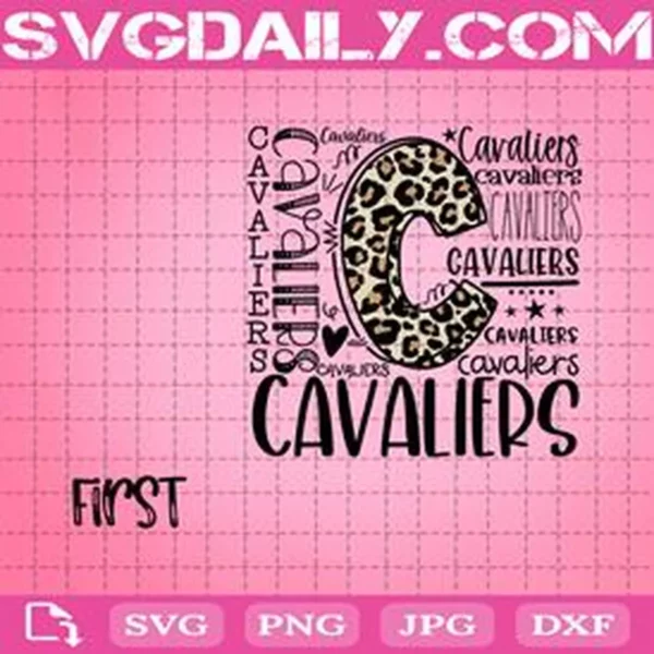 Cavaliers Svg, Typography Svg