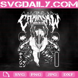 Chainsaw Man Svg
