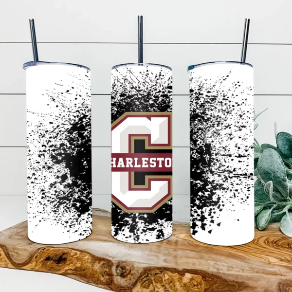 Charleston Cougars 20oz Skinny Tumbler