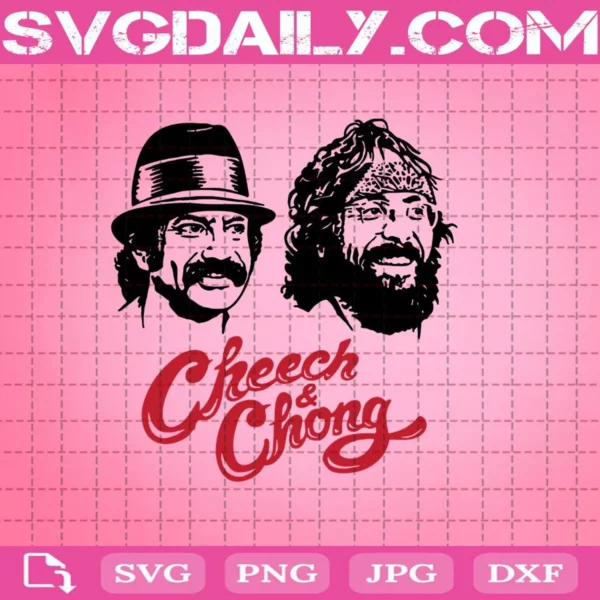 Cheech And Chong Svg