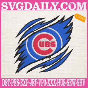 Chicago Cubs Embroidery Design