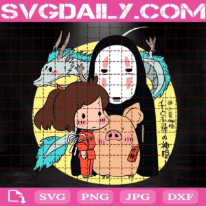 Chihiro Svg, Hayao Miyazaki Svg