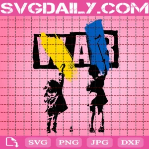 Child Ukraine Stop War Svg