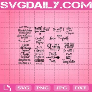 Christian Bundle Svg