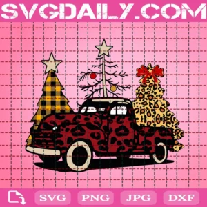 Christmas Car Svg
