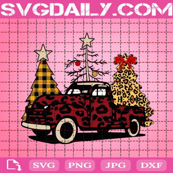 Christmas Car Svg