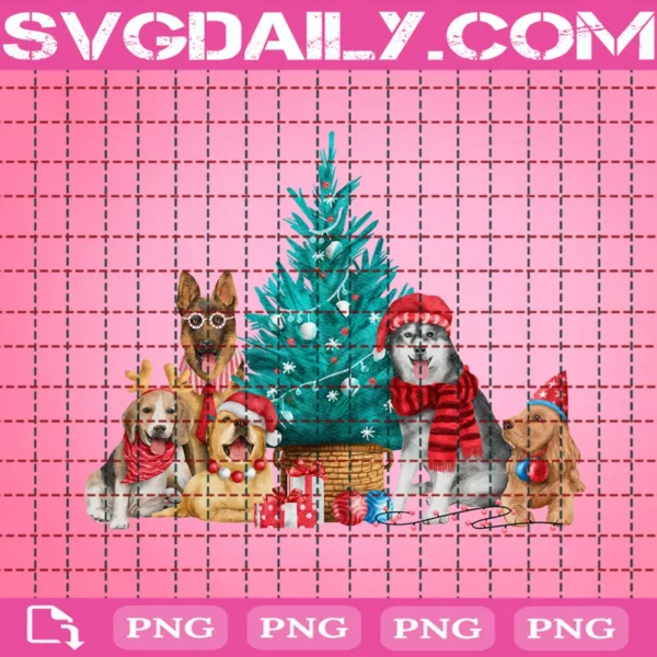 Christmas Dachshunds Hat Png