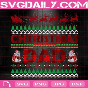 Christmas Dad Svg