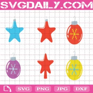 Christmas Decoration Bundle Svg Free