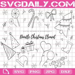 Christmas Element Bundle Svg Free