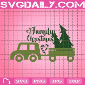 Christmas Family Truck