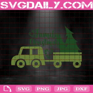 Christmas Family Truck