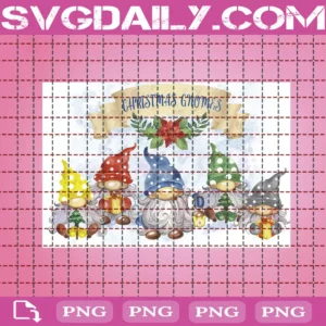 Christmas Gnomes Clipart