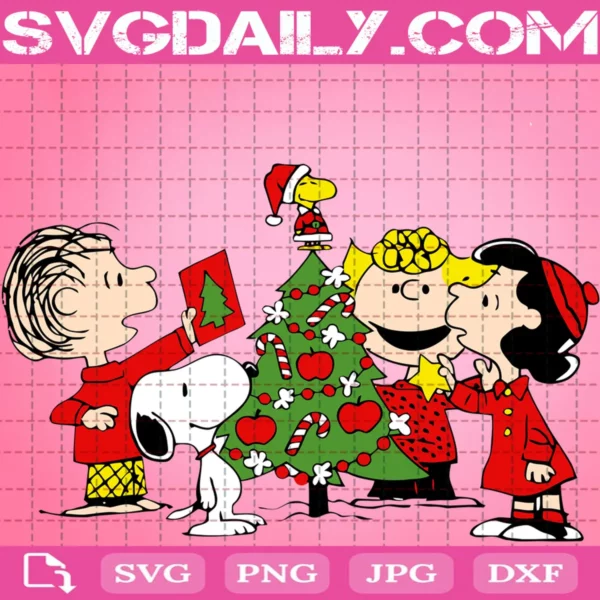 Christmas Is Coming Snoopy Svg